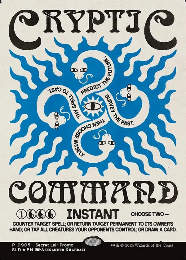 Cryptic Command (Rainbow Foil)