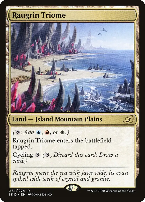 Raugrin Triome Ikoria: Lair of Behemoths (IKO) #251 Raugrin Triome Ikoria: Lair of Behemoths (IKO) #251