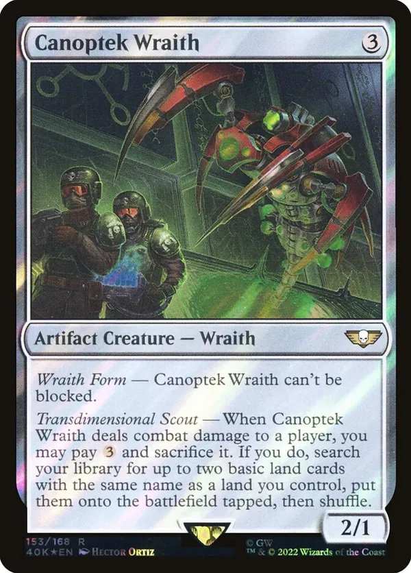 Canoptek Wraith (Surge Foil)