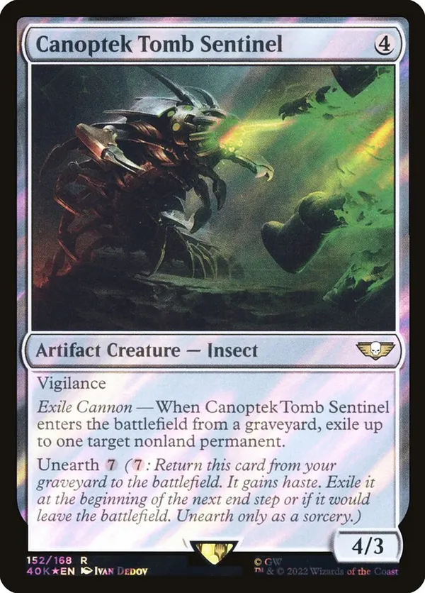 Canoptek Tomb Sentinel (Surge Foil)