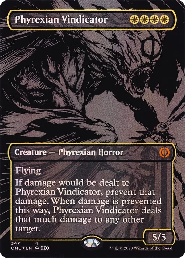 Phyrexian Vindicator (Oil Slick Raised Foil)