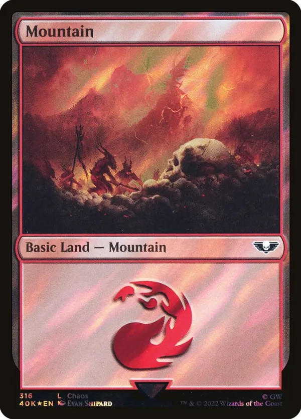 Mountain (316) (Surge Foil)