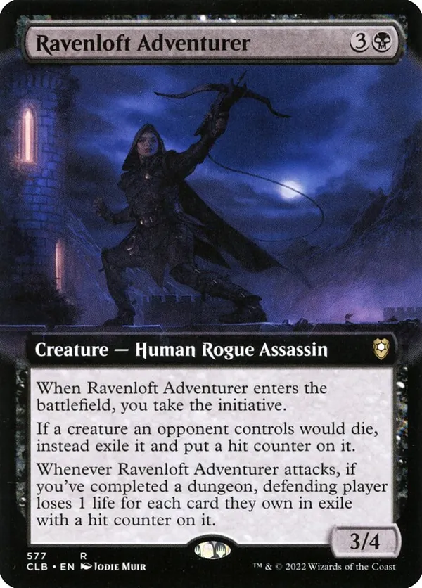 Ravenloft Adventurer (Extended Art)