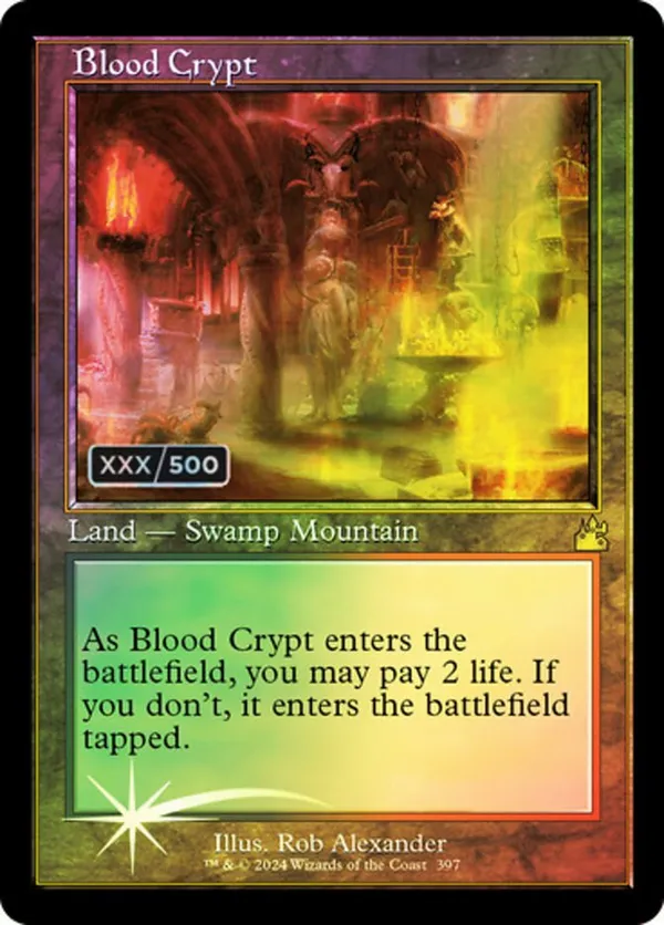 Blond Crypt 血の墓所 FOIL 008/045 MTG 血の墓所/Blood Crypt》[RNA] 土地R | 日本最大級 MTG通販サイト