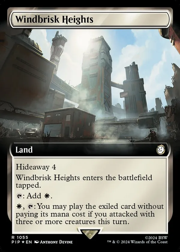 Windbrisk Heights (Extended Art) (Surge Foil)