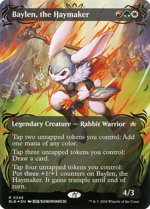 Baylen, the Haymaker (Raised Foil)