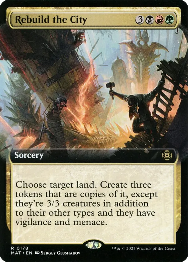 Rebuild the City (Extended Art)