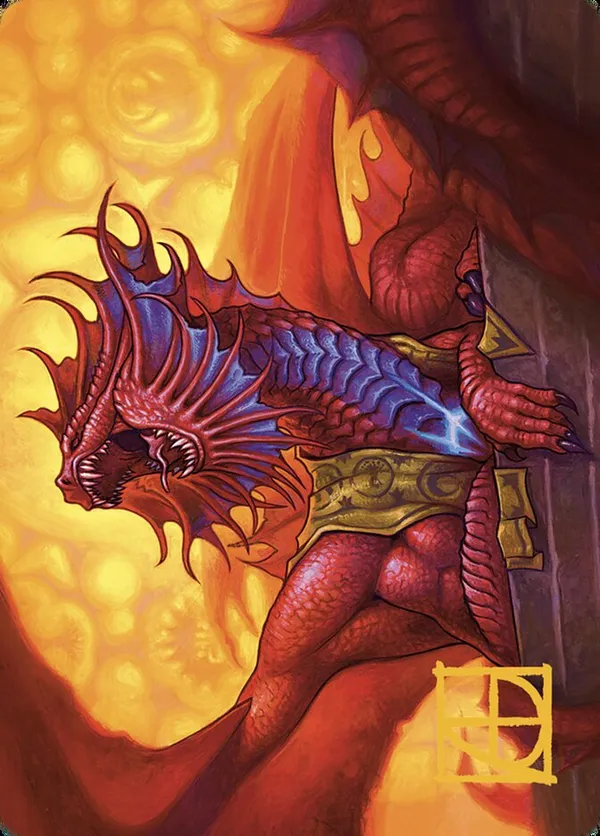 Niv-Mizzet, Guildpact Art Card (44/49)