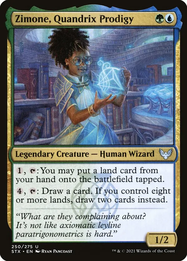 quandrix mtg cards MTG STX Magic Strixhaven School of Mages Quandrix Cultivator - Uncommon
