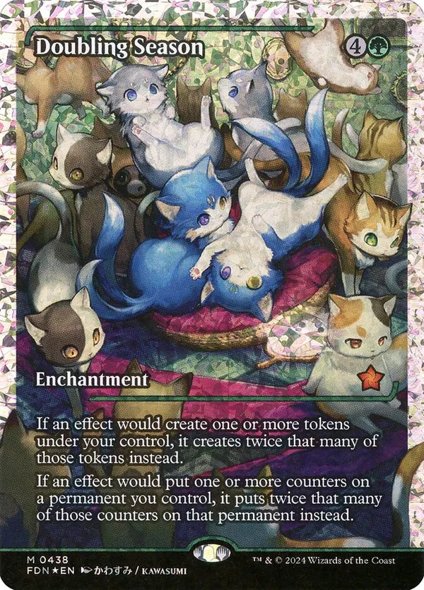 Doubling Season (Showcase) (Fracture Foil)