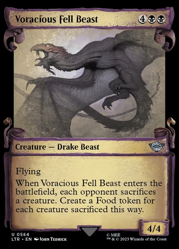 Voracious Fell Beast (Showcase Scrolls)