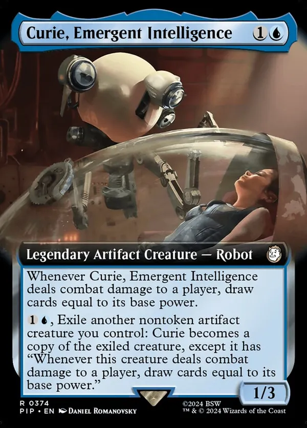 Curie, Emergent Intelligence (Extended Art)