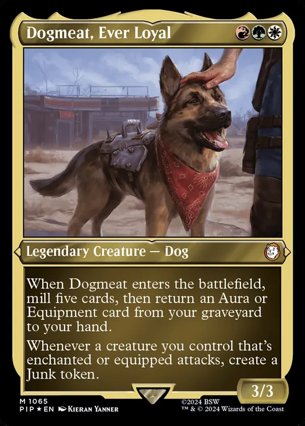 Dogmeat, Ever Loyal (Display Commander) - Thick Stock
