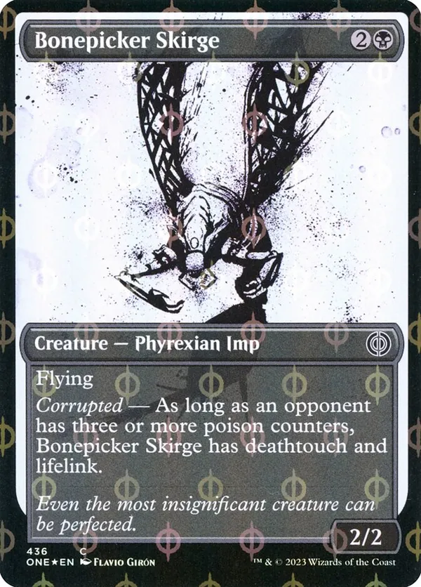 Bonepicker Skirge (Showcase) (Step-and-Compleat Foil)