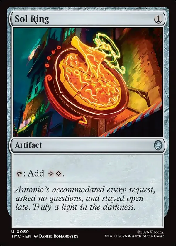 Sol Ring (1494) (Galaxy Foil) • Secret Lair Series (SLD) #1494