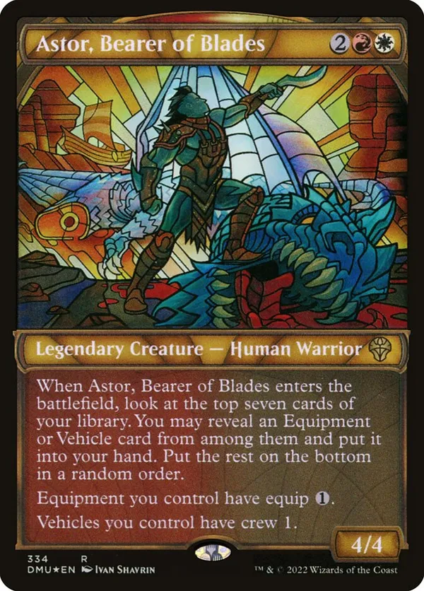 Astor, Bearer of Blades (Textured Foil)