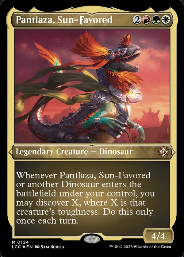 Pantlaza, Sun-Favored (Thick Stock)