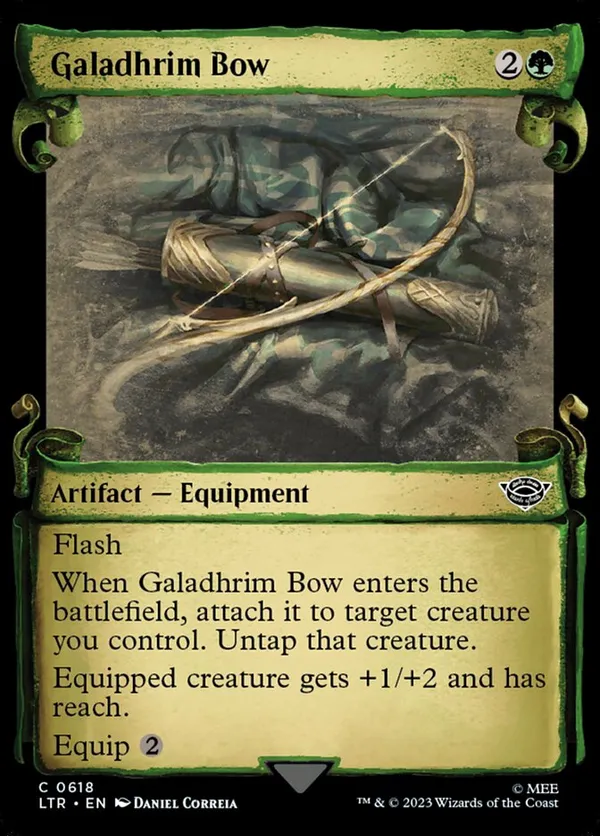 Galadhrim Bow (Showcase Scrolls)