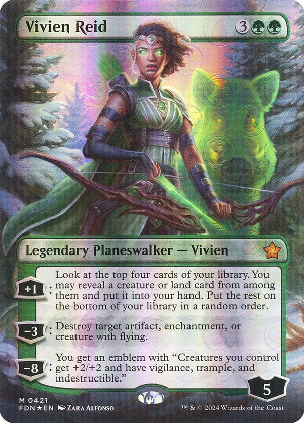 Vivien Reid (Borderless) (Mana Foil)