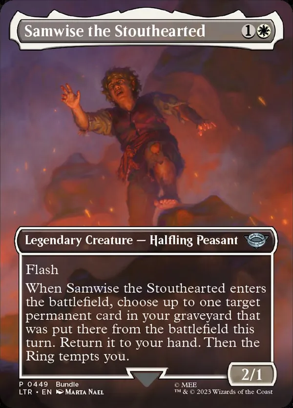 Samwise the Stouthearted (Borderless)