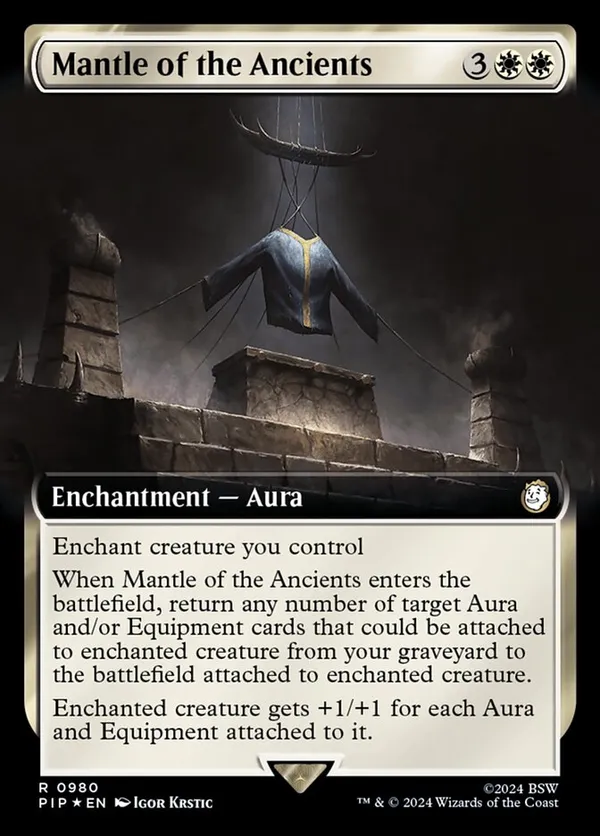 Mantle of the Ancients (Extended Art) (Surge Foil)