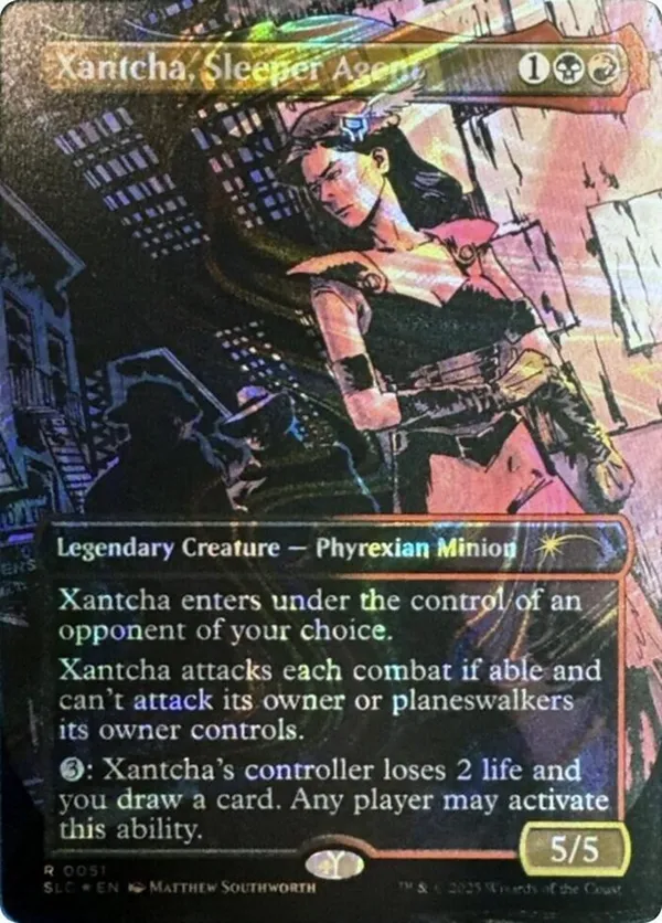 Xantcha, Sleeper Agent (Halo Foil)