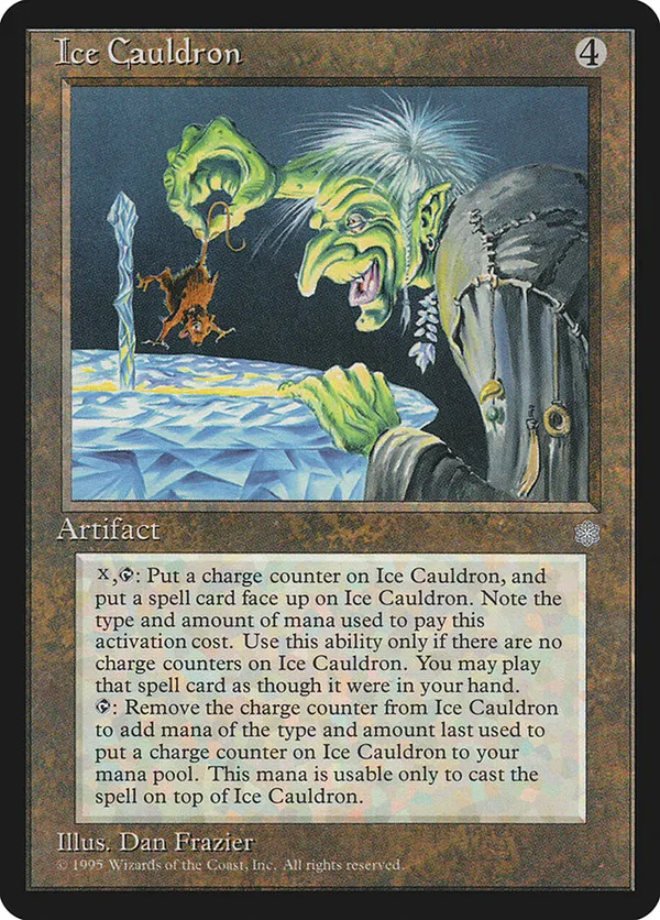 ice cards mtg Ice Cage - Magic 2012 (M12)