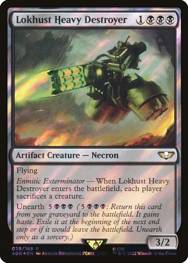 Lokhust Heavy Destroyer (Surge Foil)