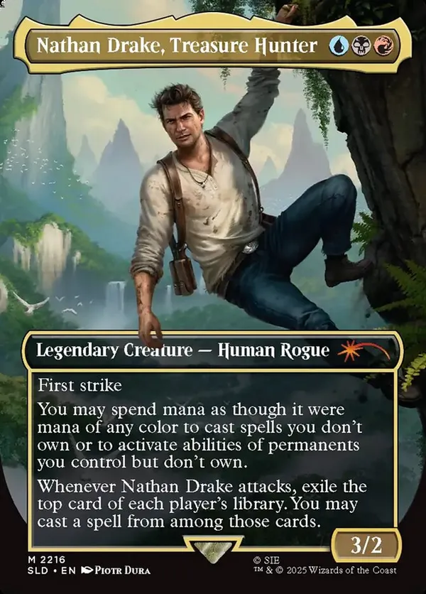 Nathan Drake, Treasure Hunter (Rainbow Foil)
