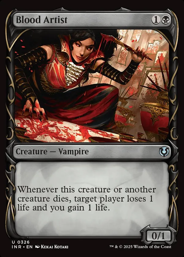Blood Artist (Showcase) Innistrad Remastered (INR) #326 Blood Artist (Showcase) Innistrad Remastered (INR) #326