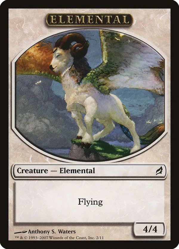 Elemental Token (White)