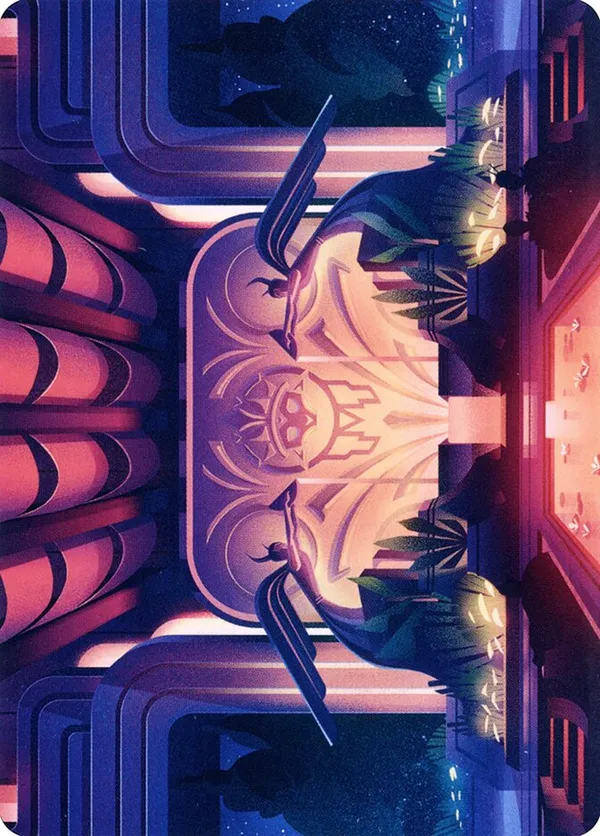 Jetmir's Garden Art Card (77/81) (Gold-Stamped Signature)