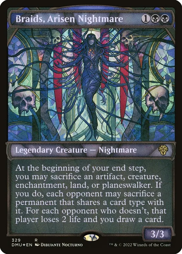 Braids, Arisen Nightmare (Textured Foil)