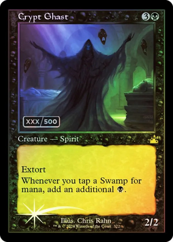 Crypt Ghast (Retro Frame) (Serial Numbered)