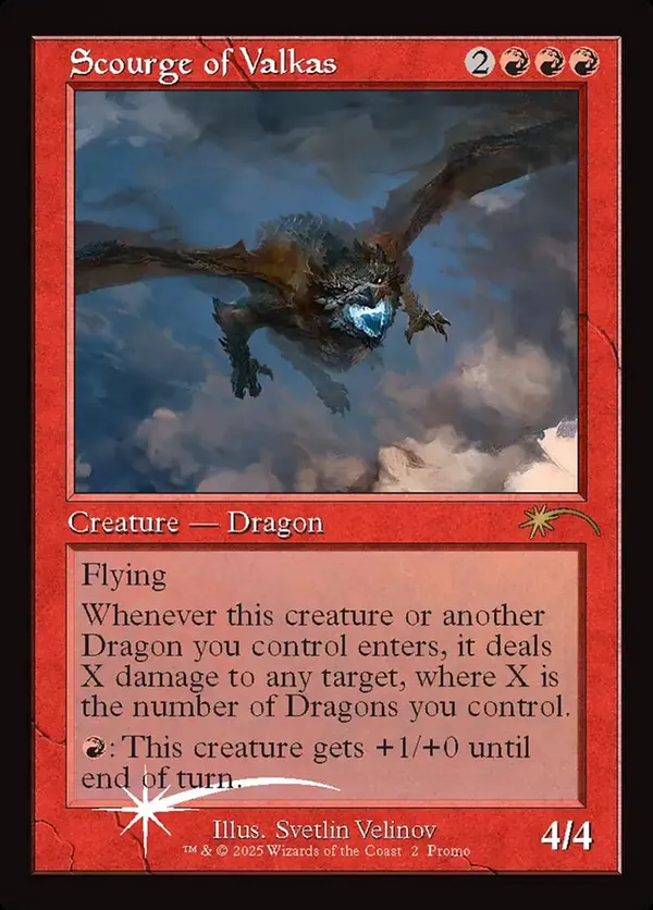 Scourge of Valkas (Retro Frame)