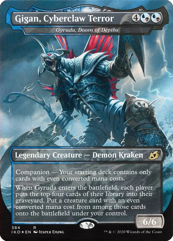 Gigan, Cyberclaw Terror  Ikoria: Lair of Behemoths (IKO) #384