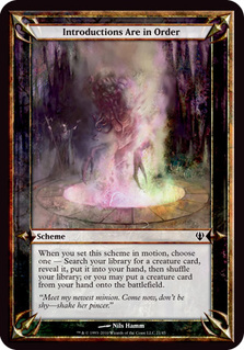 Introductions Are in Order (Archenemy)