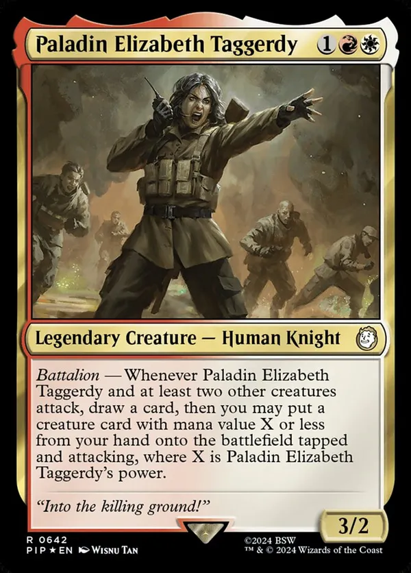 Paladin Elizabeth Taggerdy (Surge Foil)