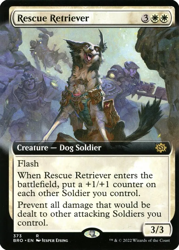 Rescue Retriever (Extended Art)