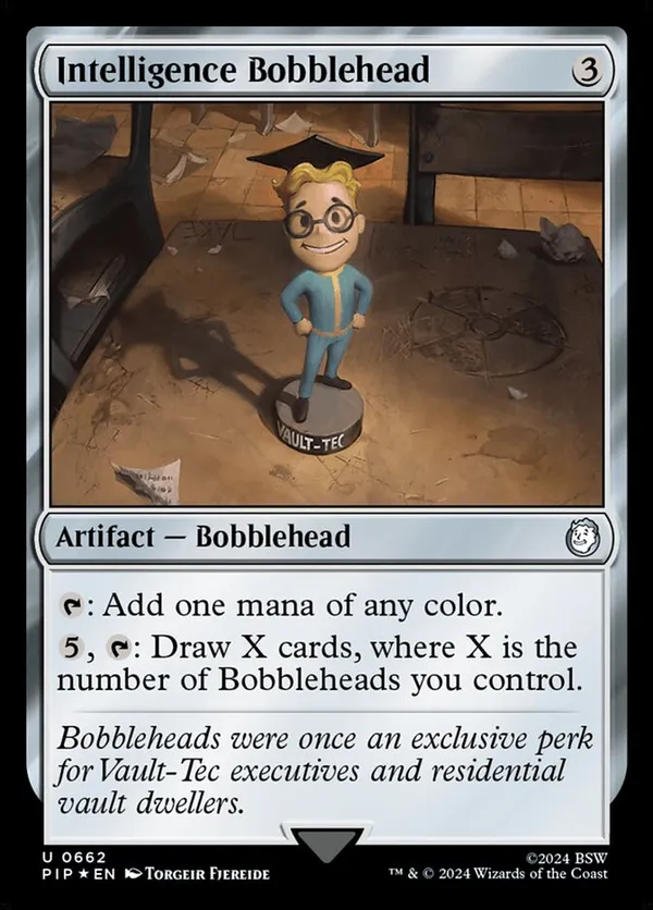 Intelligence Bobblehead (Surge Foil)