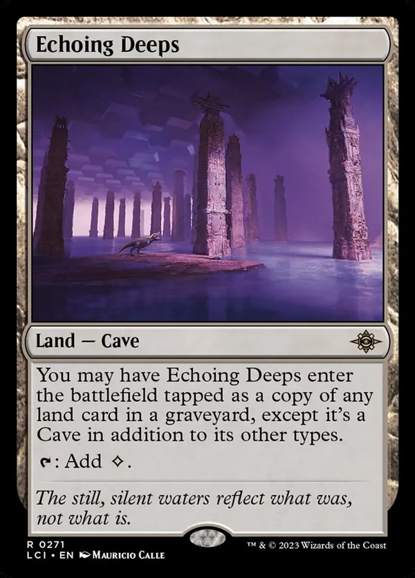 Lotus Field (0158) (Borderless) (Galaxy Foil) • Edge of Eternities