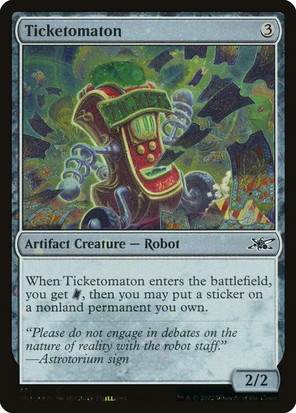 Ticketomaton (Galaxy Foil)