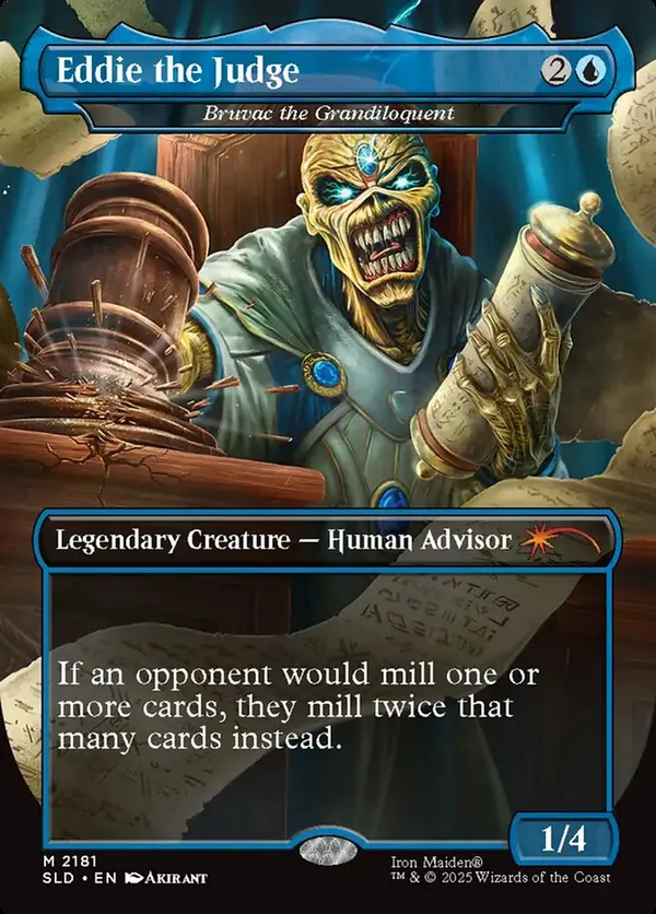Eddie the Judge - Bruvac the Grandiloquent (Rainbow Foil)