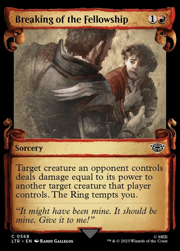Breaking of the Fellowship (Showcase Scrolls)