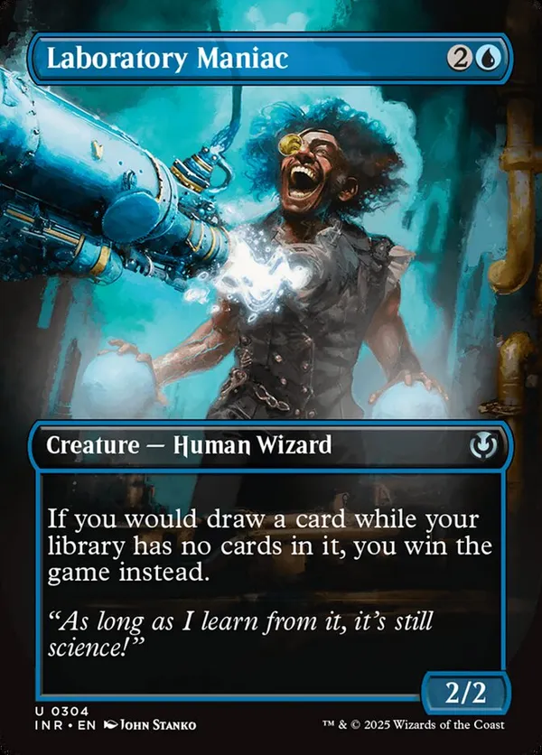 Laboratory Maniac (Borderless)  Innistrad Remastered (INR) #304