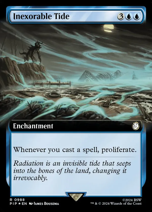 Inexorable Tide (Extended Art) (Surge Foil)