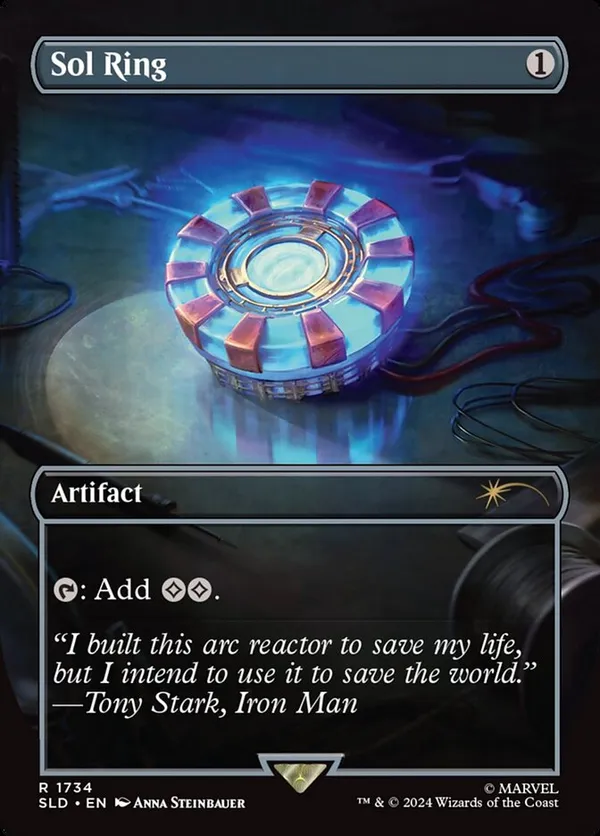 マジック Sol Ringなど ギャラクシーフォイル シークレットレア Sol Ring (1494) (Galaxy Foil) - Secret Lair Drop Series