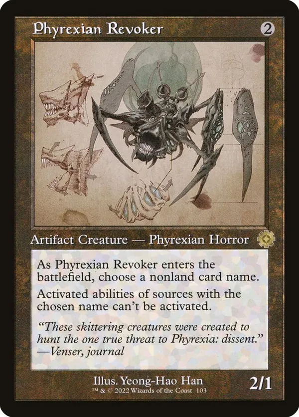 Phyrexian Revoker (Schematic)
