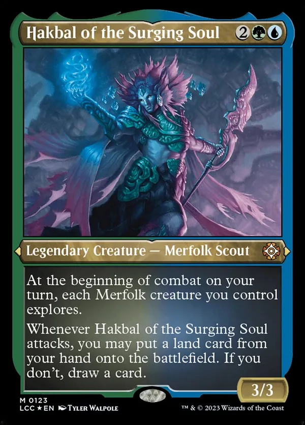 Hakbal of the Surging Soul (Thick Stock)