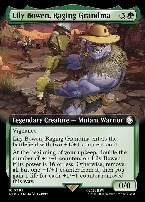 Lily Bowen, Raging Grandma (Extended Art)
